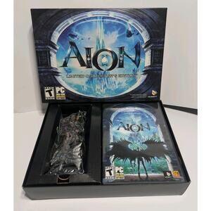 AION Limited Collector’s Edition PC Game Complete w/ Statue NCSoft